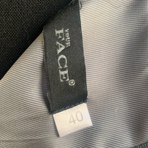 VINTAGE linen/cotton dress with lining, gently used. - Picture 4 of 6